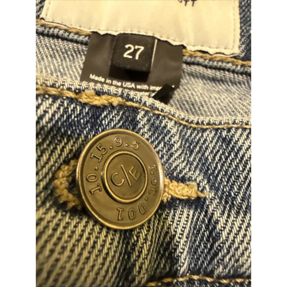 Current Elliott-Straight Leg Jeans-Medium Wash Women's Size 27 - Picture 5 of 11